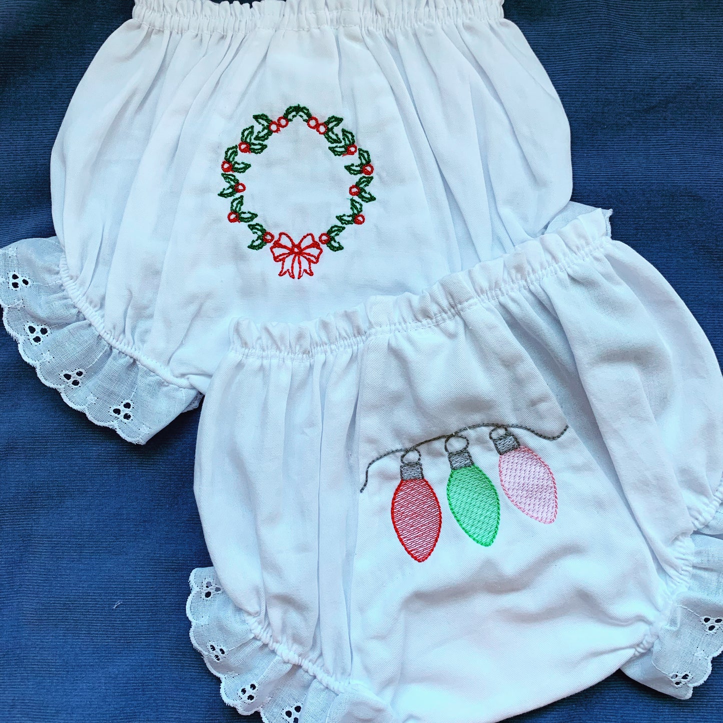 Eyelet Trim Bloomers