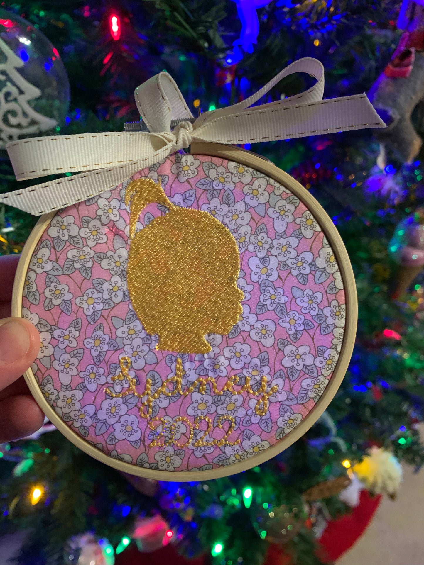 Silhouette Ornament