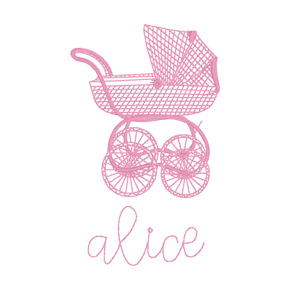 Picot Trim Bib