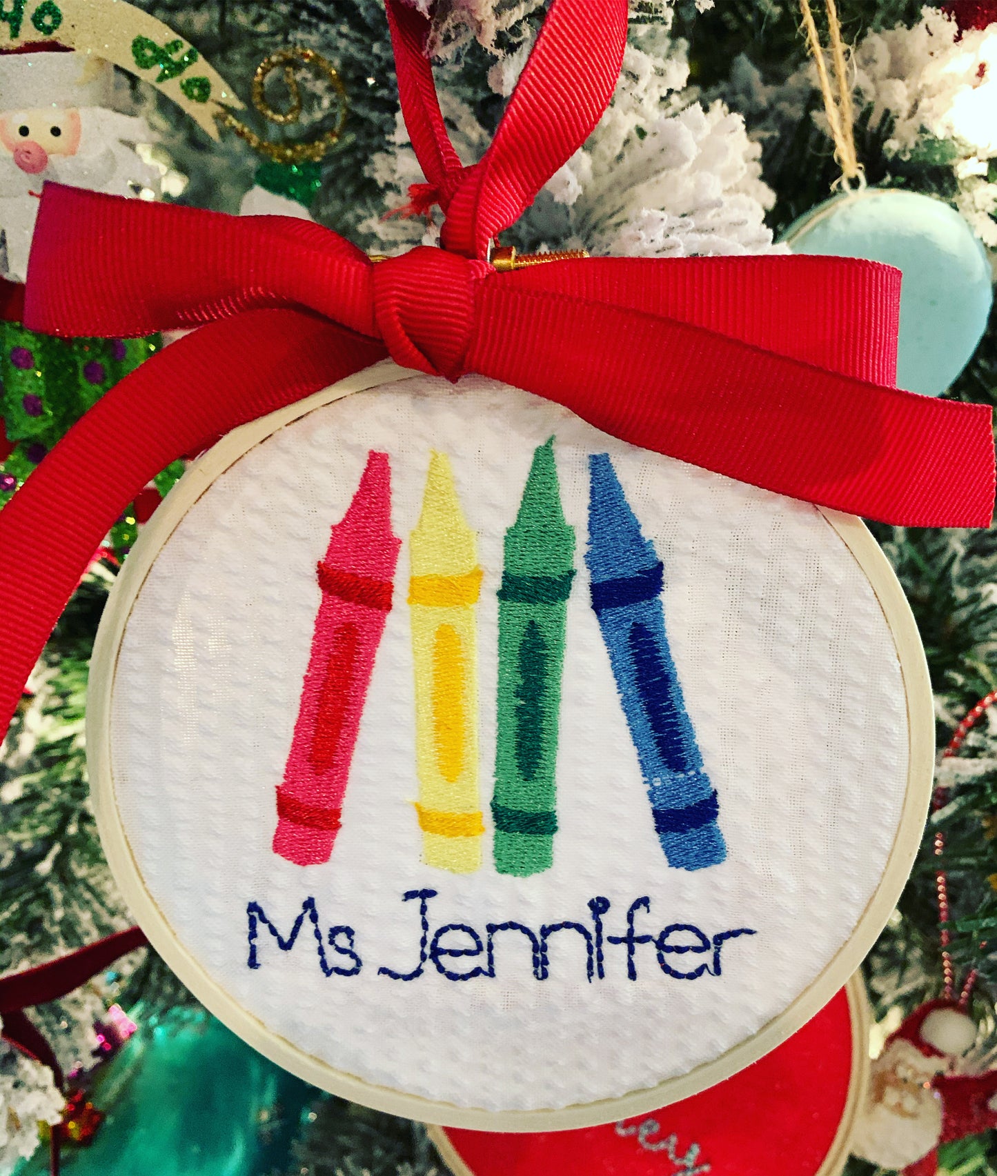 Hoop Ornament