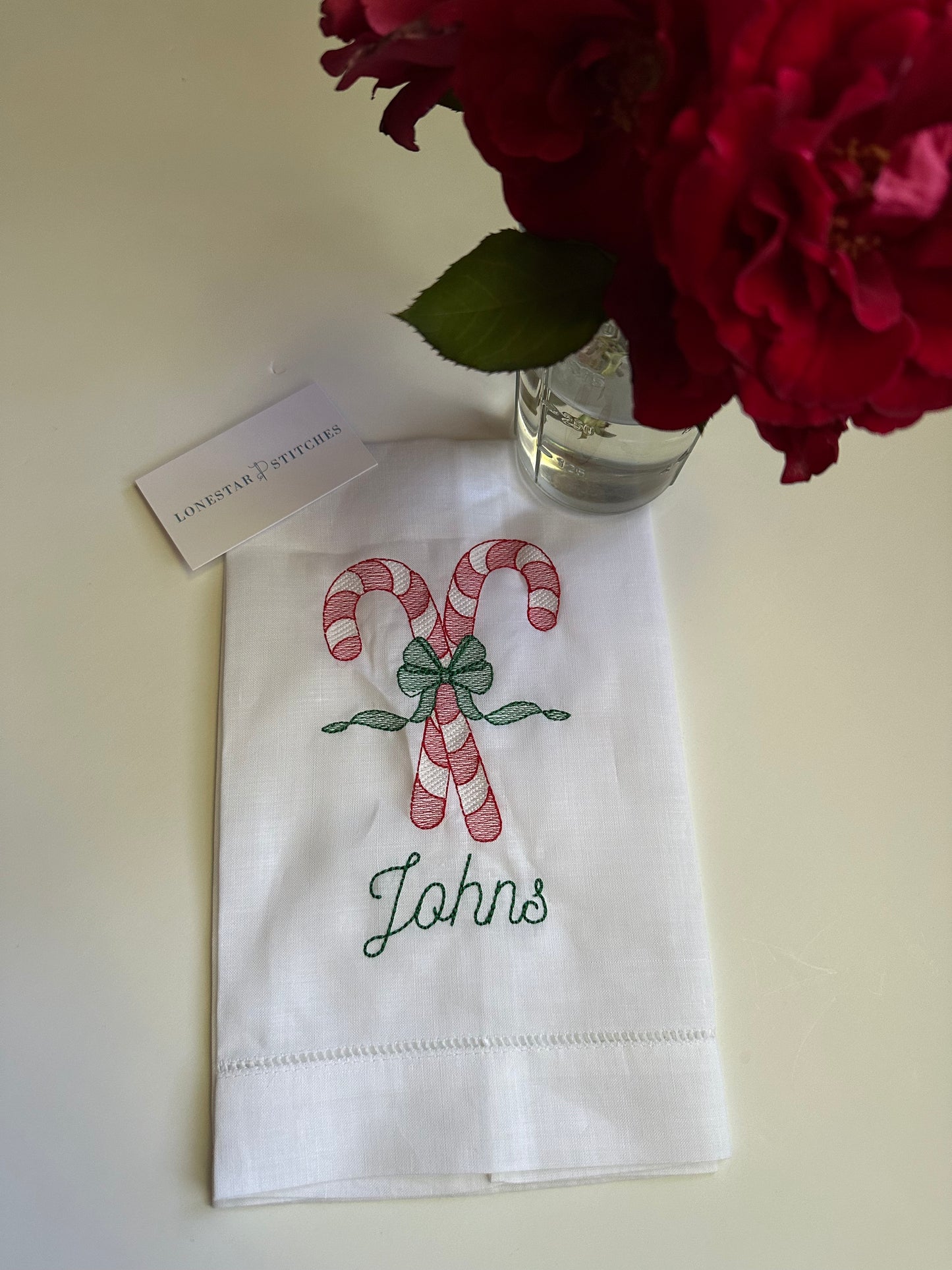 Hemstitch Hand Towel