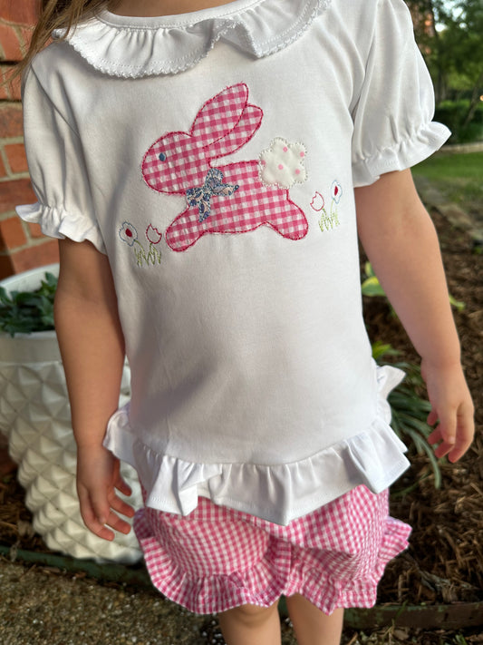 Ruffle Neck Shirt