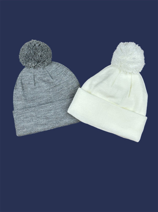 Pom Pom Knit Hats