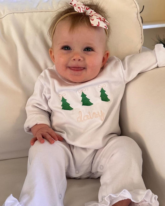 Long Sleeve Ruffle Romper